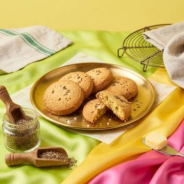 Butter Jeera Cookies