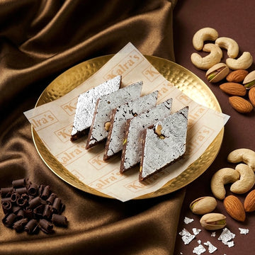 Chocolate Kaju Katli