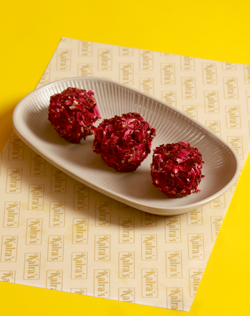Rose Dry Fruit Laddu