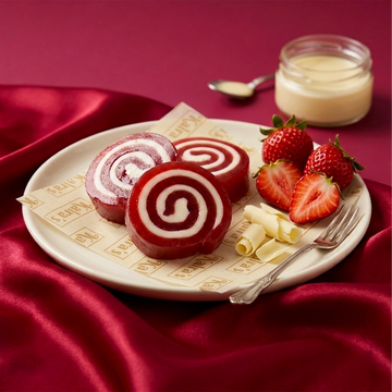 Strawberry Swiss Roll
